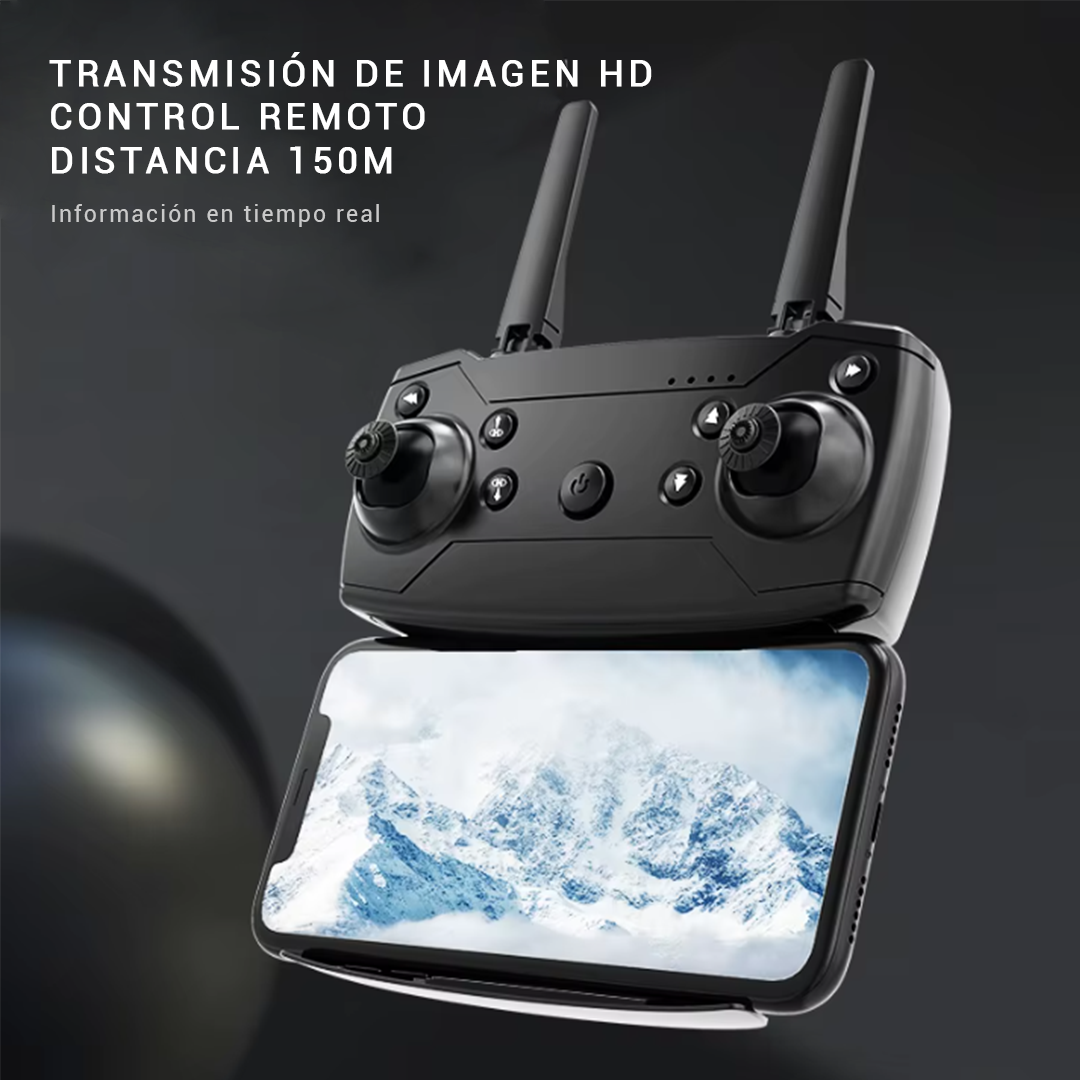 Dron profesional S91 + 2 Baterías