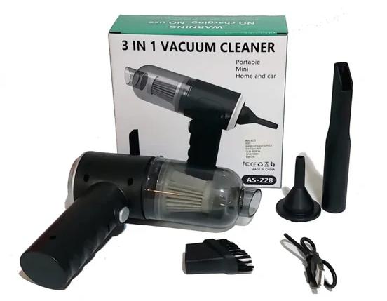 Aspiradora portátil 3 en 1