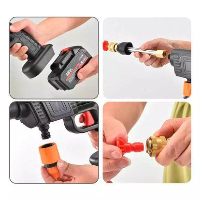 Hidrolavadora a Batería